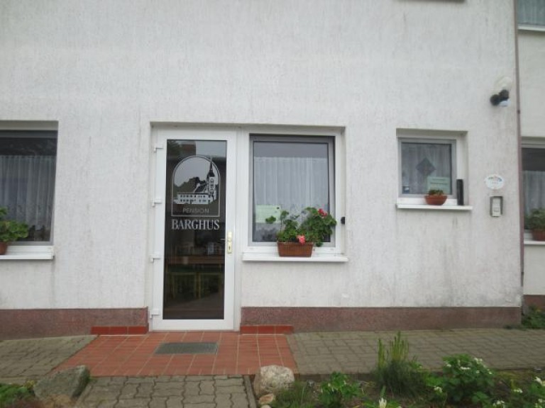 Eingang Gästehaus Barghus GbR